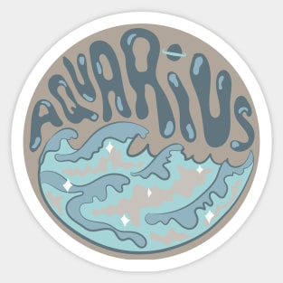 Aquarius Sticker